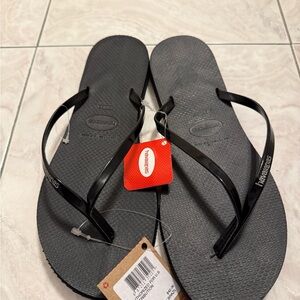 Havaianas Classic Black Sandals